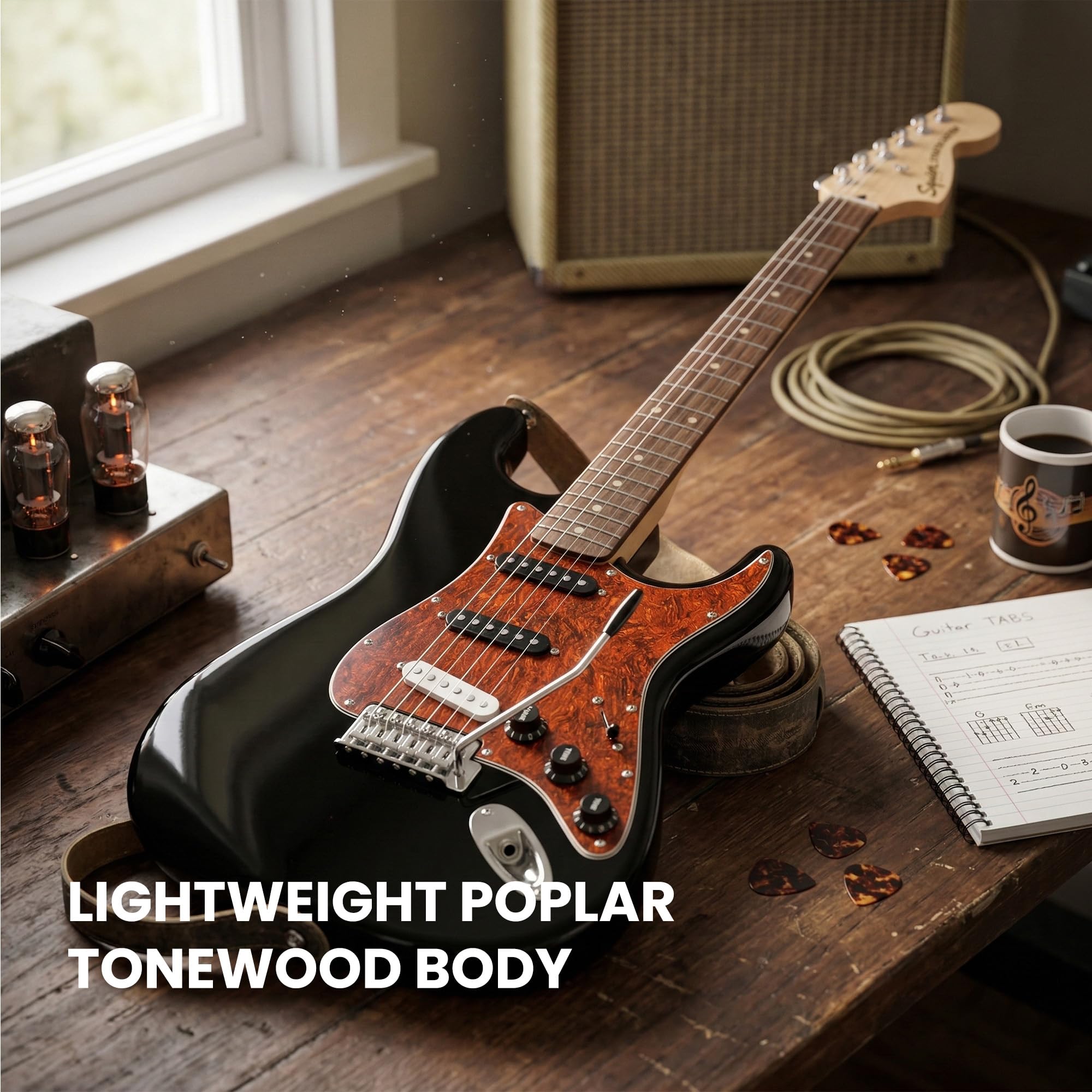 Amazon.com: Fender Squier Affinity Stratocaster - Limited Edition